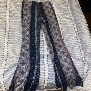 Hippie bell bottom pants